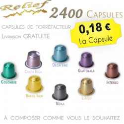 Pack of 500 Two-Caps capsules