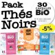 -5% Nespresso ® compatible organic black tea capsules pack