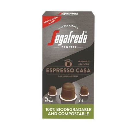 Capsules Espresso Casa Segafredo Bio compatibles Nespresso ®