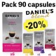 -20% sur le pack de 90 capsules Daniel's Blend compatibles nespresso