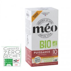 Nespresso ® Compatible Organic Power Capsules from Méo Coffees
