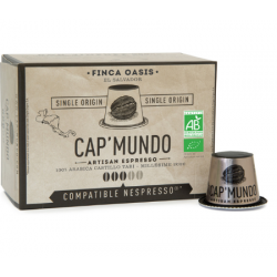 Capsule Finca Oasis Bio compatibles Nespresso ® de Cap Mundo Bio