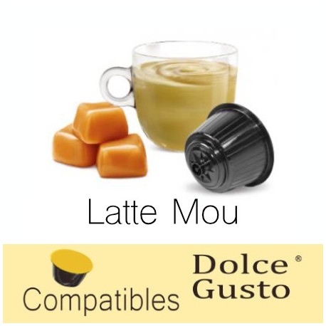 Latte Mou capsules compatible Dolce Gusto ® Caffè Bonini