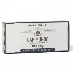 Cap-Mundo Dark Ebene, Nespresso® compatible capsules.