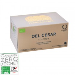 Capsules Del Cesar compatibles Nespresso ® Terres de café