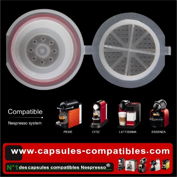 Capsules compatibles Nespresso ® EmoHome rechargeables