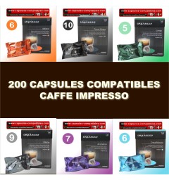 200 capsules Caffe Impresso