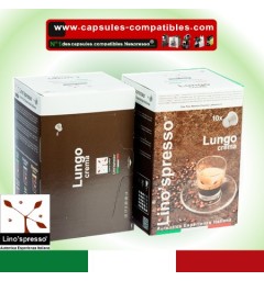 Capsules compatibles India Forte Lino'spresso