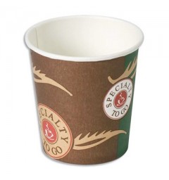 50 paper cups 10 cl hot drink