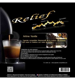 Capsules compatibles Nespresso® Arôme Vanille