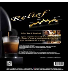 Capsules compatibles Nespresso ® Arôme Noix de macadamia