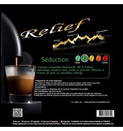 Séduction capsules compatibles Nespresso ®