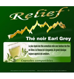 Capsules compatibles Thé Noir Earl Grey