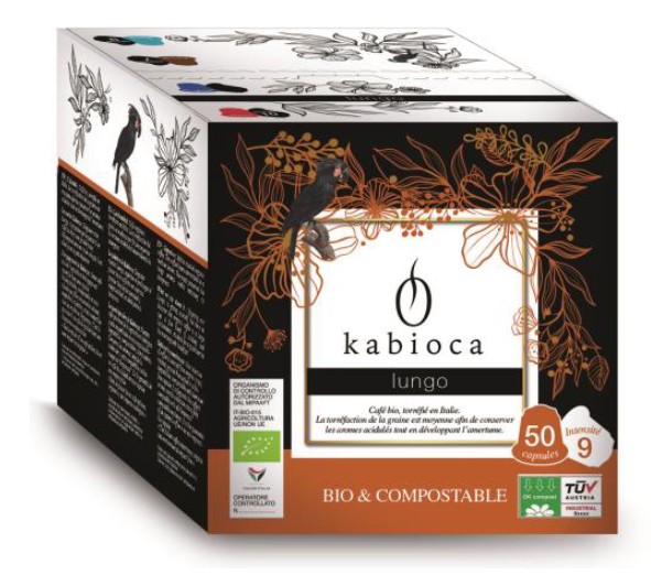 kabioca lungo compatible Nespresso ® bio and compostable capsules